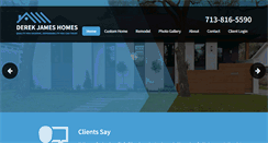 Desktop Screenshot of dj-homes.com