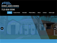 Tablet Screenshot of dj-homes.com